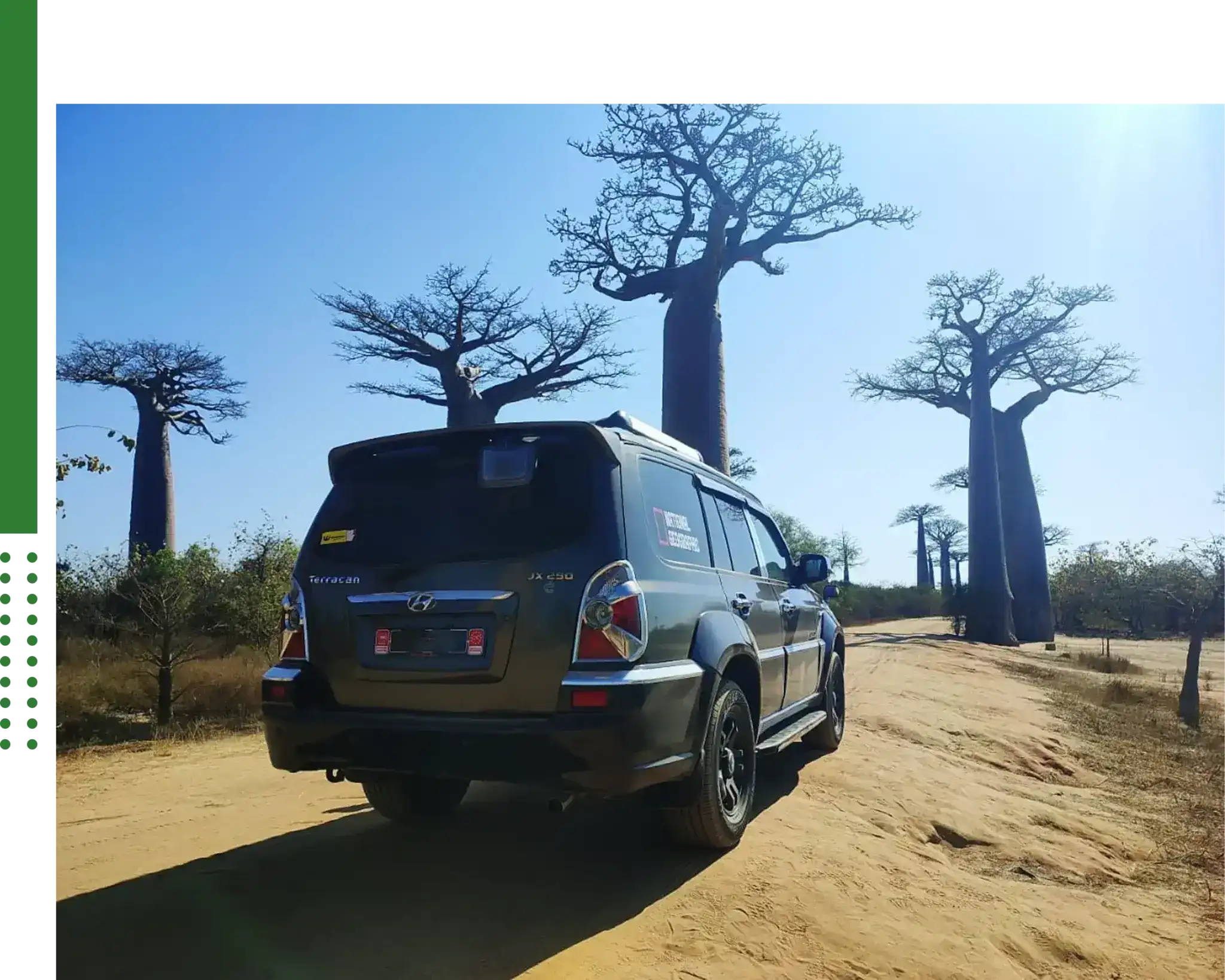 Prestige Travel 4x4 vehicle for Madagascar tours