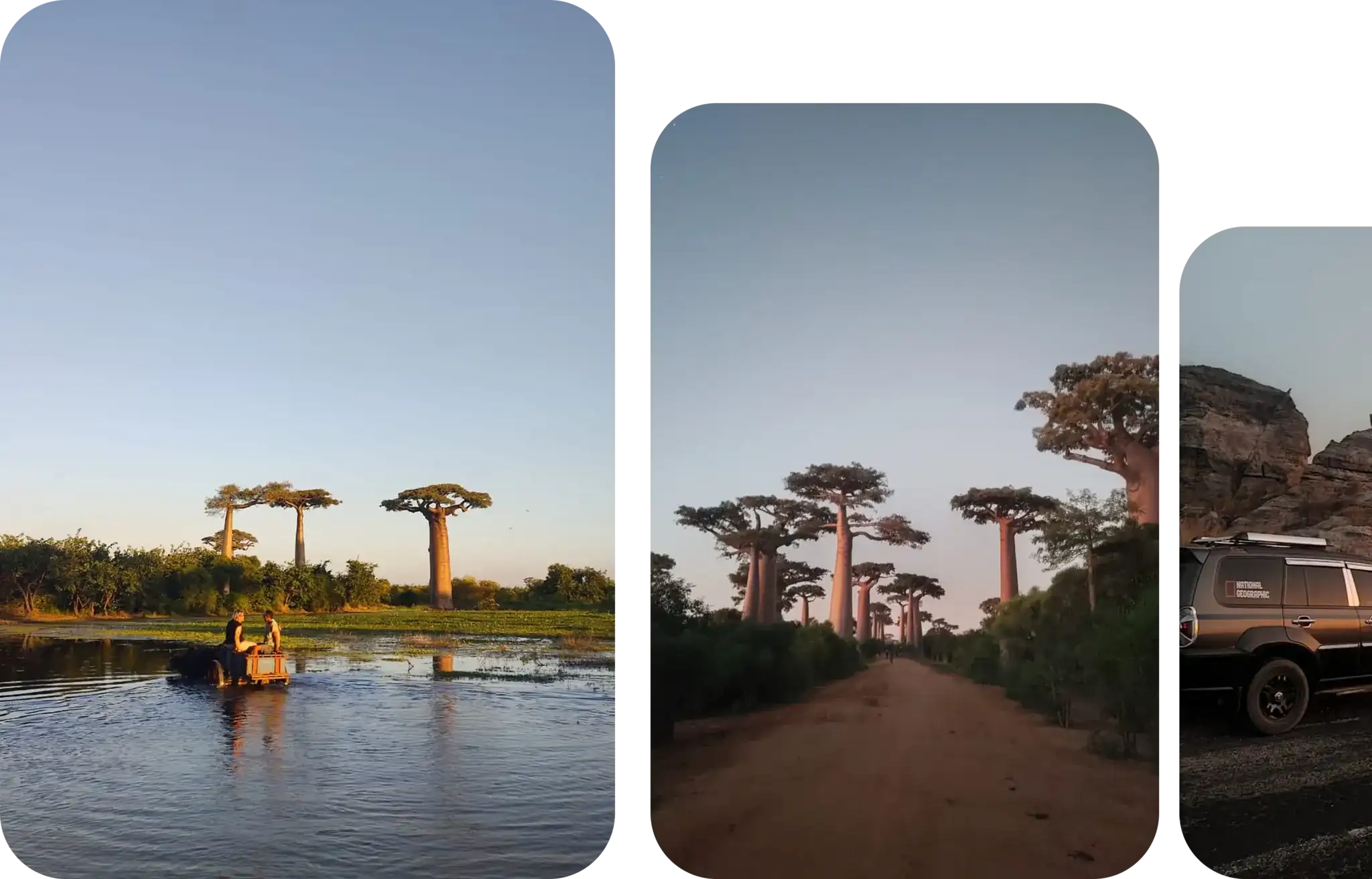 Prestige Travel Madagascar tour vehicles
